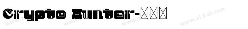 Crypto Hunter字体转换